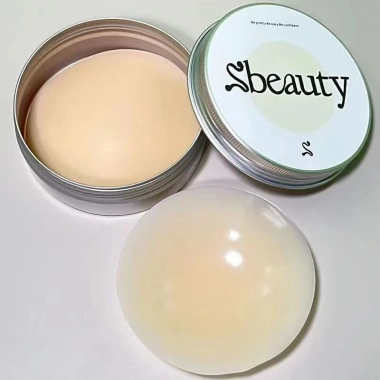 Miếng dán ngực silicon vô hình SBeuty siêu mỏng, chống va đập, mũ sữa liền mạch