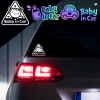Miếng Dán Ô Tô Bé Trong Xe - Decal Cảnh Báo An Toàn, Phụ Kiện Xe Hơi 78,141₫ 2