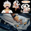 Miếng Dán One Piece Phản Quang Vinyl Chống Nước Chống Trầy Cho Xe Hơi Xe Máy - Luffy Gear 5 - Giá 60.961₫