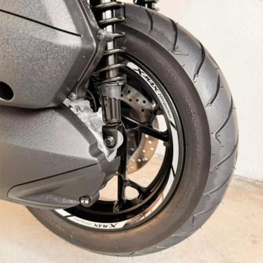 Miếng Dán Phản Quang Chống Thấm Nước Vinyl cho Yamaha XMAX 125/250/300 – 15'' Trước, 14'' Sau