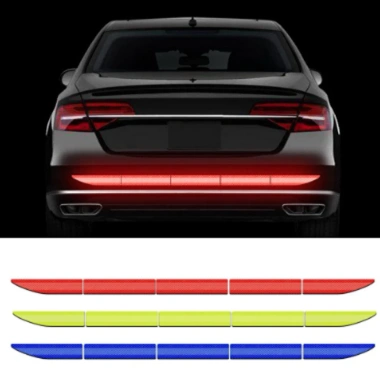Miếng Dán Phản Quang PVC 90cm Dán Phía Sau Cốp Xe - Cảnh Báo An Toàn Đuôi Ô Tô