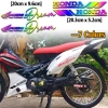 Miếng Dán Phản Quang Thấm Nước Cho Honda XRM125 - Đầu Thân và Bảng Trang Trí