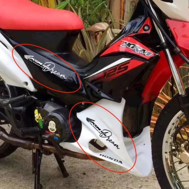 Miếng Dán Phản Quang Thấm Nước Cho Honda XRM125 - Đầu Thân và Bảng Trang Trí 2 Miếng Dán Phản Quang Thấm Nước Cho Honda XRM125 - Đầu Thân và Bảng Trang Trí 2