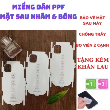 Miếng dán PPF nhám Bo viền 2 cạnh cho iPhone – Giá chỉ 28.000đ, giảm mạnh