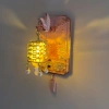 Miếng dán tủ lạnh phát sáng retro - Đèn lồng kim loại cổ, dạ quang, quà lưu niệm du lịch, 247.500 VND 4