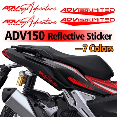 Miếng Dán VINYL HONAD ADV150 Xe Máy Phiêu Lưu Giới Hạn Phản Quang Chống Thấm Nước Trang Trí Fairing Đầu Thân