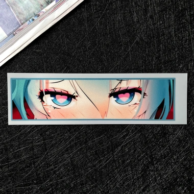 Miếng Dán Vinyl JDM Anime Nhật Bản Phản Quang Chống Thấm Nước Dễ Thương Xe Máy Ô Tô