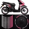 Miếng Dán Vinyl Phản Quang Chống Thấm Nước Honda Beat 110 Bánh Vành Trung Tâm 6