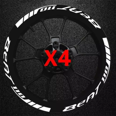 Miếng Dán Vinyl Phản Quang Chống Thấm Nước Honda Beat 110 Bánh Vành Trung Tâm 10 Miếng Dán Vinyl Phản Quang Chống Thấm Nước Honda Beat 110 Bánh Vành Trung Tâm 10