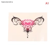 Miếng Dán Xăm Giả Tatoo Giới Tính Chống Thấm Nước - Hình Womb Tạm Thời, 1 Cái 10