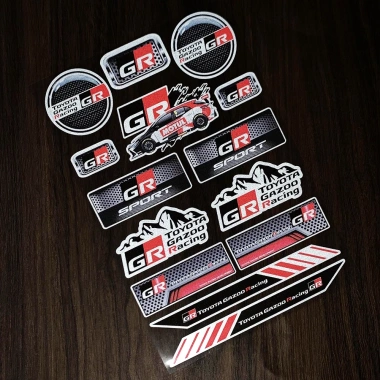 Miếng Đề Can Dán Trang Trí Xe Thể Thao Toyota GR GAZOO Racing GR Sport - Phù hợp Yaris, Supra, 86, RAV4 - 97.200₫ 5 Miếng Đề Can Dán Trang Trí Xe Thể Thao Toyota GR GAZOO Racing GR Sport - Phù hợp Yaris, Supra, 86, RAV4 - 97.200₫ 5