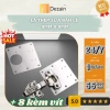 Miếng đệm bản lề inox không gỉ chất lượng cao kèm 8 vít - Giá 7.500₫ giảm