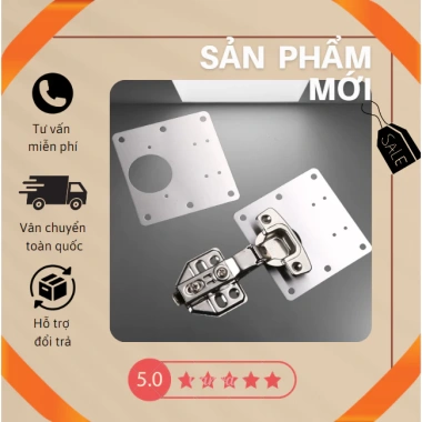 Miếng đệm bản lề inox không gỉ chất lượng cao kèm 8 vít - Giá 7.500₫ giảm 2
