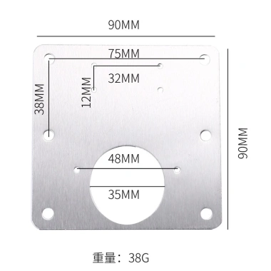 Miếng đệm bản lề inox không gỉ chất lượng cao kèm 8 vít - Giá 7.500₫ giảm 5