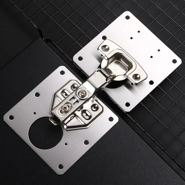 Miếng đệm bản lề inox không gỉ chất lượng cao kèm 8 vít - Giá 7.500₫ giảm 8