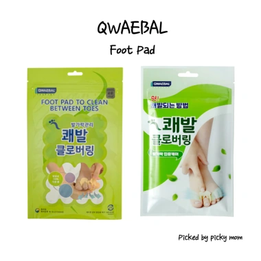 Miếng đệm chân QWAEBAL 120 tờ vòng cỏ ba lá Khử mùi, chăm sóc ngón chân, vệ sinh