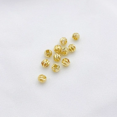 Miếng Đệm Hạt 14K Vàng 100 chiếc - Bảo quản, tự làm vòng tay, vòng cổ thời trang 8