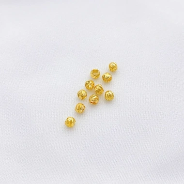 Miếng Đệm Hạt 14K Vàng 100 chiếc - Bảo quản, tự làm vòng tay, vòng cổ thời trang 10