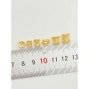 Miếng Đệm Hạt 14K Vàng Bảo Quản Đôi Mặt Ren Cánh Hoa Handmade - Giá chỉ 15.979₫ 2