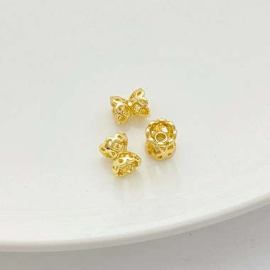 Miếng Đệm Hạt 14K Vàng Bảo Quản Đôi Mặt Ren Cánh Hoa Handmade - Giá chỉ 15.979₫ 9 Miếng Đệm Hạt 14K Vàng Bảo Quản Đôi Mặt Ren Cánh Hoa Handmade - Giá chỉ 15.979₫ 9
