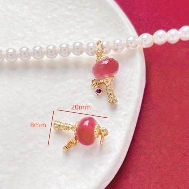 Miếng Đệm Hạt Phương Pháp Cổ Mã Não Vajra - Vòng Tay, Vòng Cổ Đính Hạt 41.259₫