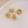 Miếng Đệm Hạt Vàng Mờ Kẻ Sọc Hình Hoa Lỗ Lớn Nhẫn Hai Mặt – Bám, Dễ Lắp, Giá 17.139₫ 5