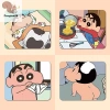 Miếng Lót Chuột Anime Crayon Shin-chan - Bàn Dễ Thương, Chống Trơn Trượt, Dễ Vệ Sinh, Thích COD - 63.910₫ 5