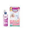 Miếng lót sơ sinh Bobby Newborn 108 miếng - Siêu tiện lợi, giá chỉ 100k - Baby Miki LA