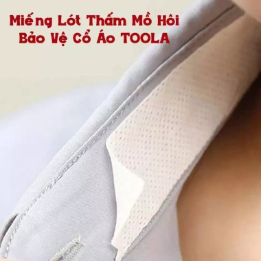 Miếng Lót Thấm Mồ Hôi TOOLA LS-TLA061 8m Bảo Vệ Cổ Áo Giá Ưu Đãi 59,000đ