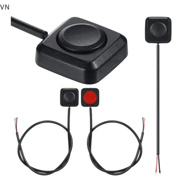 Mingxuan2 1 Nút Nhấn Tạm Thời Bật/Tắt Nhựa Đen 12V-24V DIY Nút Báo Động Ô Tô Gắn Bề Mặt Giá Ưu Đãi 50.490₫ 9