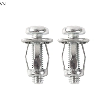 Mingxuan2 10 chiếc M5/M6 Jack Nuts kim loại, vít cánh hoa, hạt vít cho rỗng tường sắt - giá chỉ 51.700đ