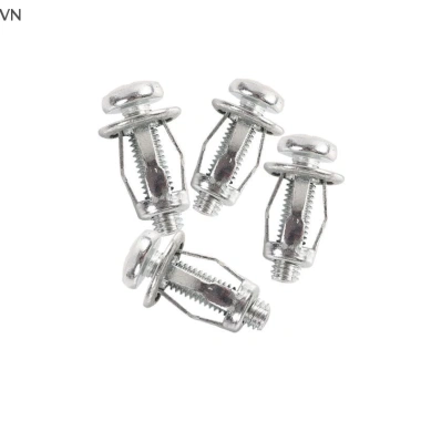 Mingxuan2 10 chiếc M5/M6 Jack Nuts kim loại, vít cánh hoa, hạt vít cho rỗng tường sắt - giá chỉ 51.700đ