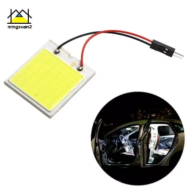Mingxuan2 1Pc COB 48SMD Đèn LED ô tô nội thất tự động, đọc sách, Trunk Festoon Light - 43.450₫