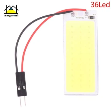 Mingxuan2 1Pc COB 48SMD Đèn LED ô tô nội thất tự động, đọc sách, Trunk Festoon Light - 43.450₫ 10