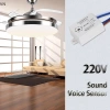 Mingxuan2 220V Cảm biến giọng nói nhà thông minh Máy dò ánh sáng bật/tắt 2