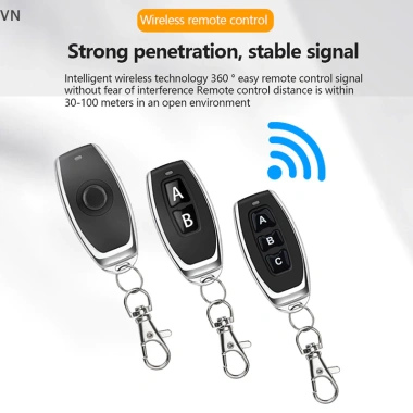 Mingxuan2 433MHz Điều khiển từ xa không dây mã học tập tần số vô tuyến - Giá 68.200₫ 2 Mingxuan2 433MHz Điều khiển từ xa không dây mã học tập tần số vô tuyến - Giá 68.200₫ 2