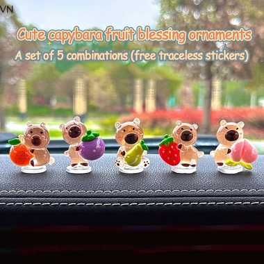 Mingxuan2 5 Cái Capybara Nội Thất Ô Tô Tự Động Bảng Điều Khiển Đồ Trang Trí Xe Hơi giá ưu đãi 51.590 3 Mingxuan2 5 Cái Capybara Nội Thất Ô Tô Tự Động Bảng Điều Khiển Đồ Trang Trí Xe Hơi giá ưu đãi 51.590 3