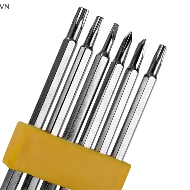 Mingxuan2 7 Chiếc Tua Vít Tamper Bảo Mật, Chống Mũi Khoan, Torx Năm Góc, Tua Vít Phẳng - Dụng Cụ Cầm Tay Chắc Chắn 3