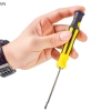 Mingxuan2 7 Chiếc Tua Vít Tamper Bảo Mật, Chống Mũi Khoan, Torx Năm Góc, Tua Vít Phẳng - Dụng Cụ Cầm Tay Chắc Chắn 5
