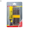 Mingxuan2 7 Chiếc Tua Vít Tamper Bảo Mật, Chống Mũi Khoan, Torx Năm Góc, Tua Vít Phẳng - Dụng Cụ Cầm Tay Chắc Chắn 7