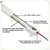Mingxuan2 AC220V Đèn LED Thanh Độ 2.835 30-40cm 72LED Dải Cứng Tiết Kiệm, Giá chỉ 51.700₫ 5