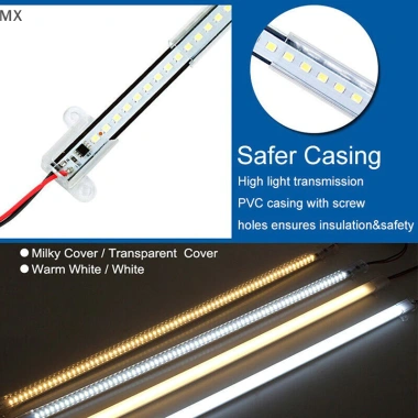 Mingxuan2 AC220V Đèn LED Thanh Độ 2.835 30-40cm 72LED Dải Cứng Tiết Kiệm, Giá chỉ 51.700₫ 8