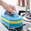Mingxuan2 Bàn chải & Khăn lau đa năng, làm sạch bếp, gạch, phòng tắm - Giá chỉ 30.600₫ 2
