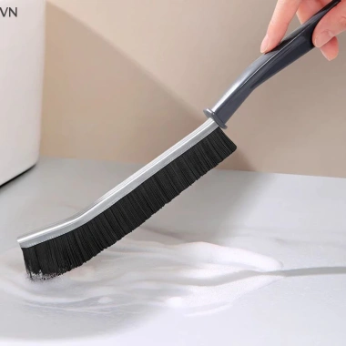Mingxuan2 Bàn chải nylon tay cầm dài - Làm sạch vữa gạch, phòng tắm, cửa sổ, tầng, loại bỏ bụi, giá 33.156 VND