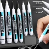 Mingxuan2 Bút đánh dấu màu trắng 0.7/1.0/2.5mm chống thấm nước - Sơn Tread cho lốp ô tô Paing VN, giảm giá 37.840 VND