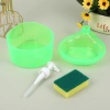 Mingxuan2 Dụng Cụ Giặt Nhà Bếp - Hộp Đựng Xà Phòng Tự Động Loại Báo Chí kèm Bàn Chải & Máy Rửa Chén - Giá 60.500 VND 6
