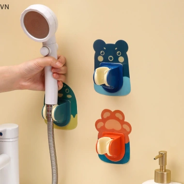 Mingxuan2 Giá đỡ vòi hoa sen không thủng - Đồ cố định phòng tắm, điều chỉnh linh hoạt, đế tắm trẻ em, giảm giá 35.640₫