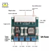 Mingxuan2 Mô-đun kiểm tra nguồn 1 mảnh HU-M28W - Bộ chuyển đổi ATX PC Desktop 5