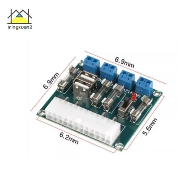 Mingxuan2 Mô-đun kiểm tra nguồn 1 mảnh HU-M28W - Bộ chuyển đổi ATX PC Desktop 9