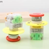 Mingxuan2 Mũ Nấm Nút Nhấn Dừng Khẩn Cấp 660V - Thang Máy Nâng Tự Khóa 55.330₫